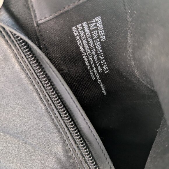 Womens BP Baylee Black side zip ankle boot - Picture 11 of 11